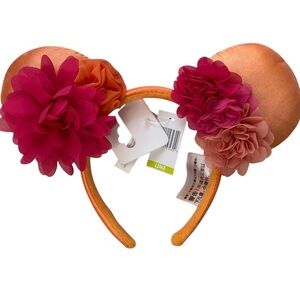 Floral Minnie Mouse ears